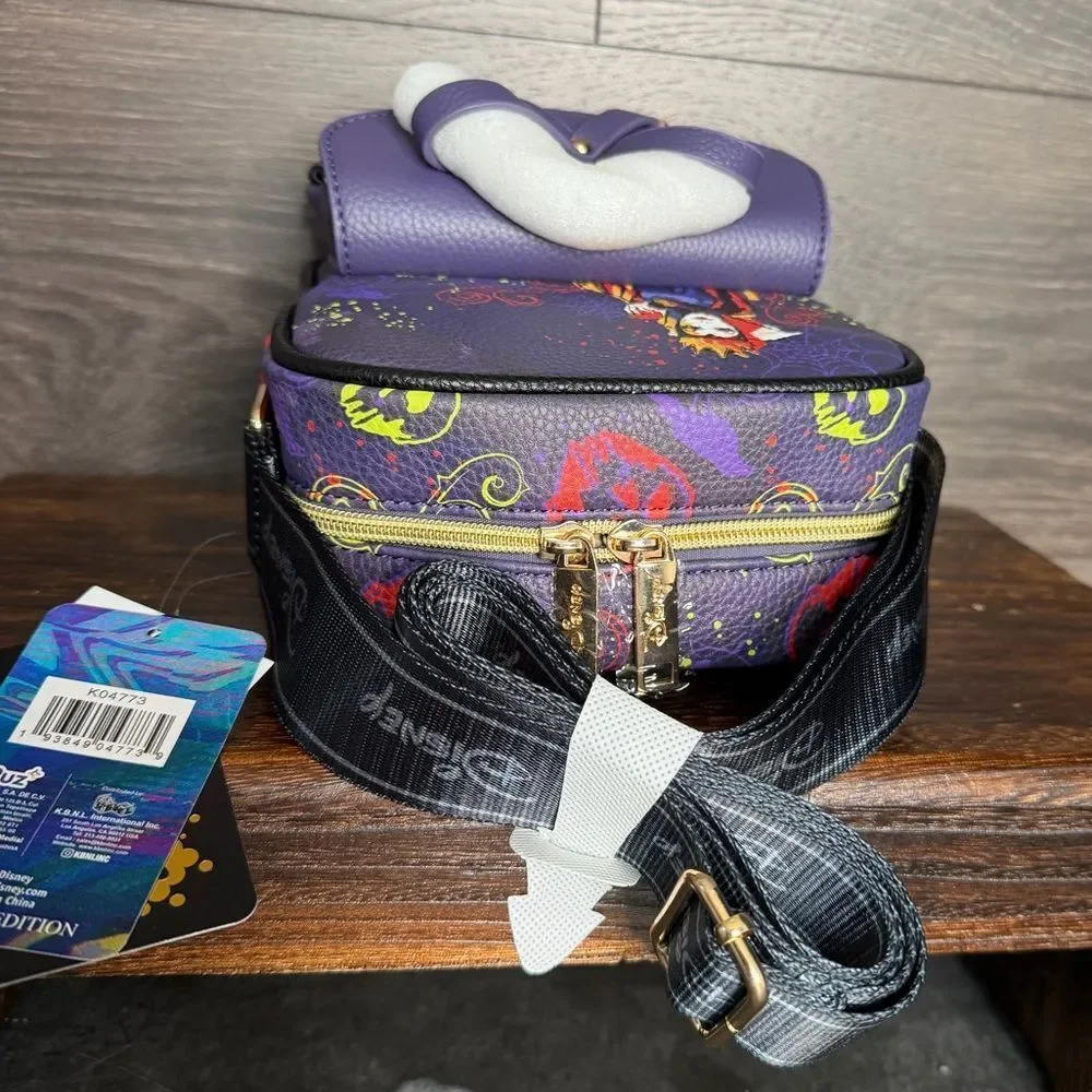 WondaPop Disney Villains Evil Queen Luxe 8” Crossbody Bag. Faux Leather. NWT!